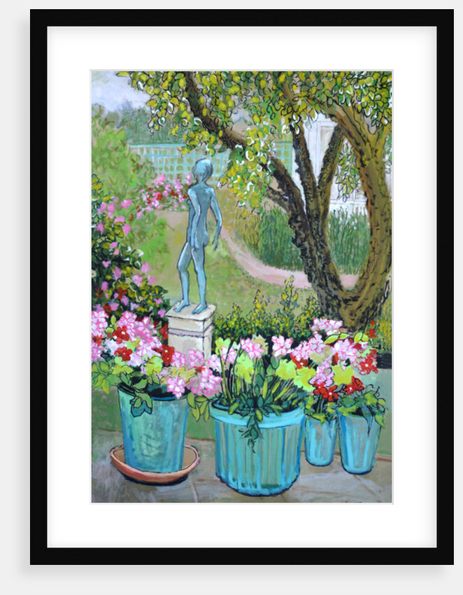 The Statue 'Tilly' in the Garden, 2017 by Joan Thewsey