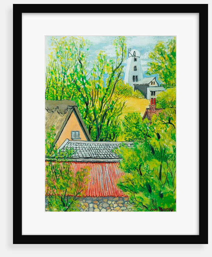 View from Cynthia's Window, Dalham, Suffolk by Joan Thewsey