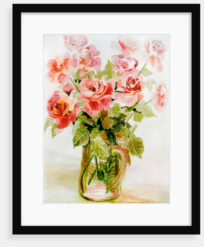 Pink Roses by Joan Thewsey