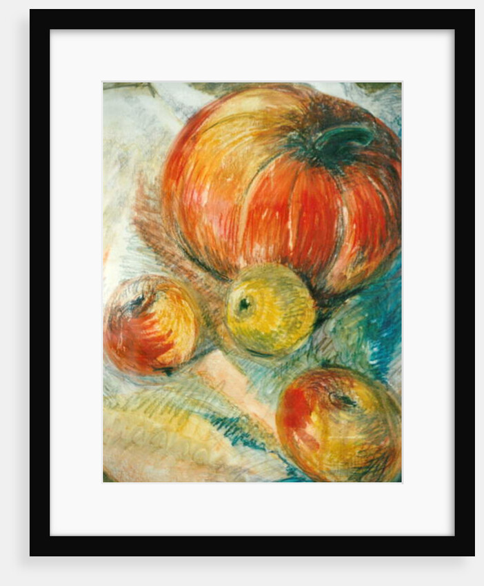 Pumpkin with Apples by Joan Thewsey
