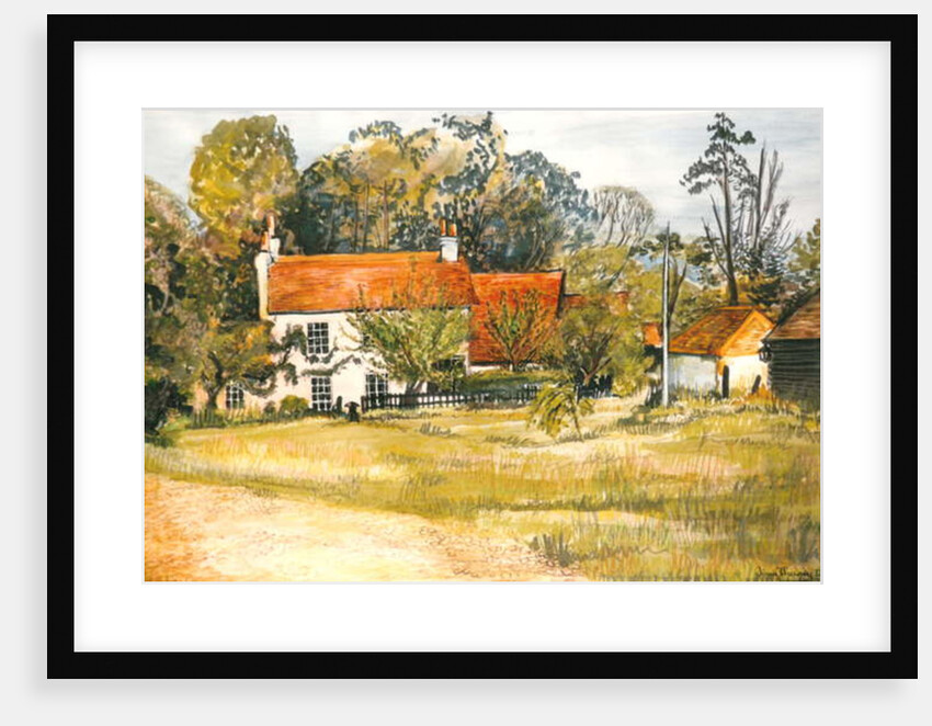The Pink Cottage, Hedgerley Green by Joan Thewsey