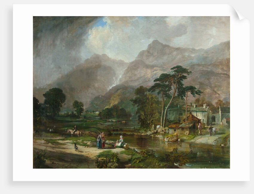 Borrowdale, 1846 by Samuel Bough