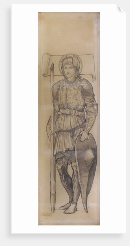 Saint George, 1880 by Edward Coley Burne-Jones