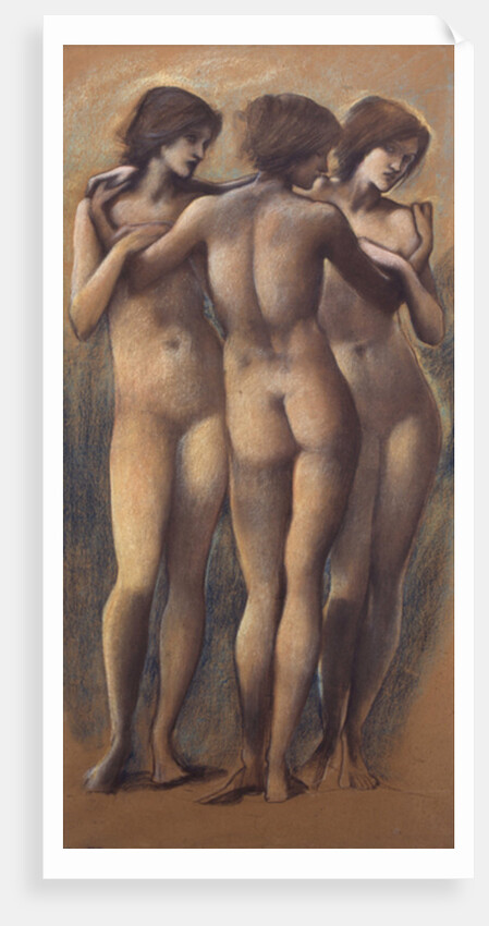 The Three Graces, c.1885 by Edward Coley Burne-Jones