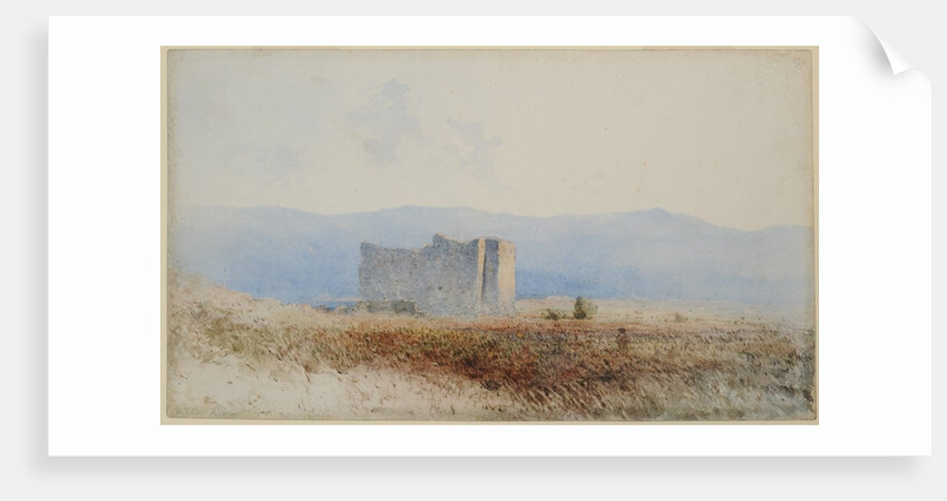 Buit's Castle, near Bewcastle, 1840-58 by William James Blacklock
