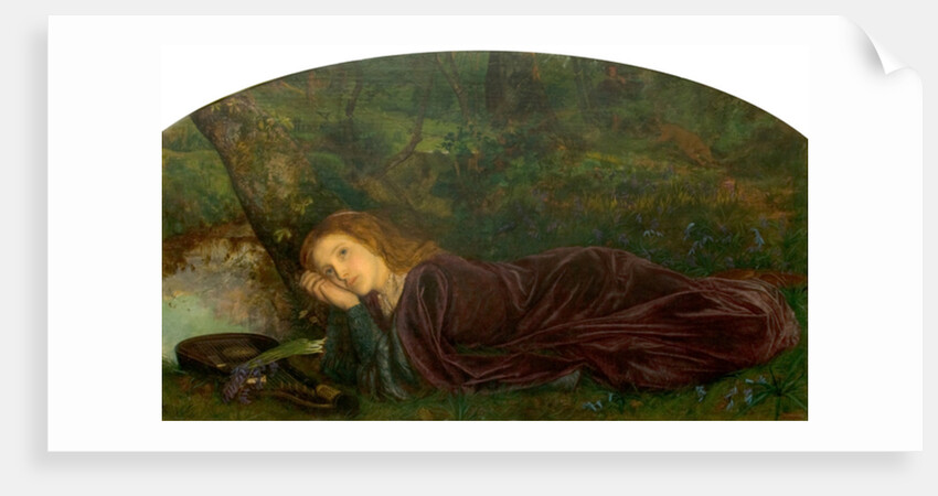 The Rift Within the Lute, 1861-62 by Arthur Hughes