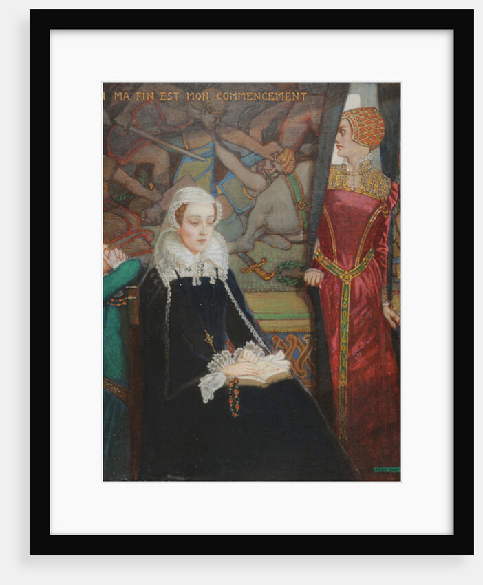 Mary Queen of Scots at Fotheringhay, c.1929 by John Duncan