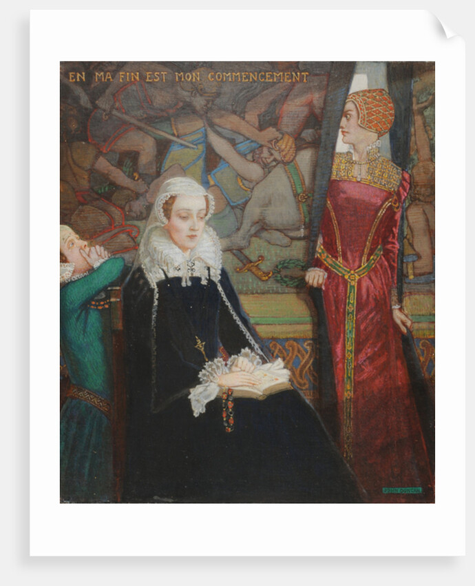 Mary Queen of Scots at Fotheringhay, c.1929 by John Duncan