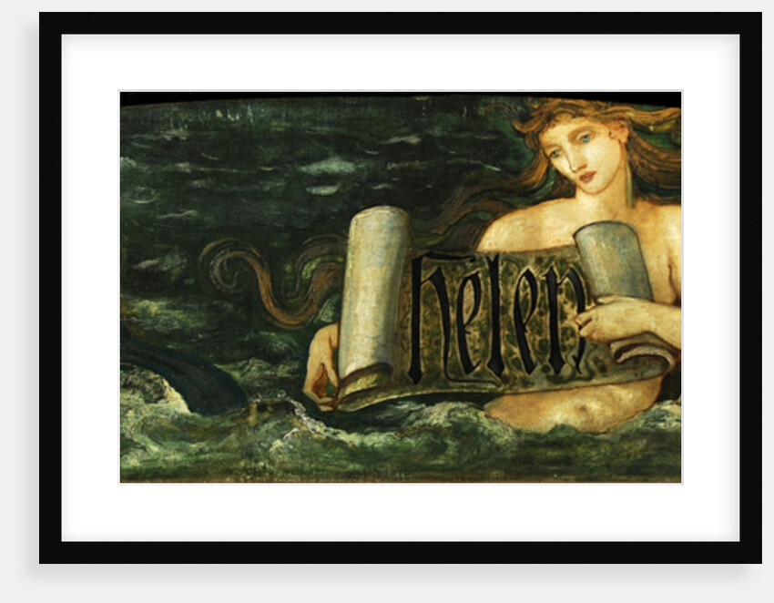 Helen, a Mermaid, c.1880 by Edward Coley Burne-Jones