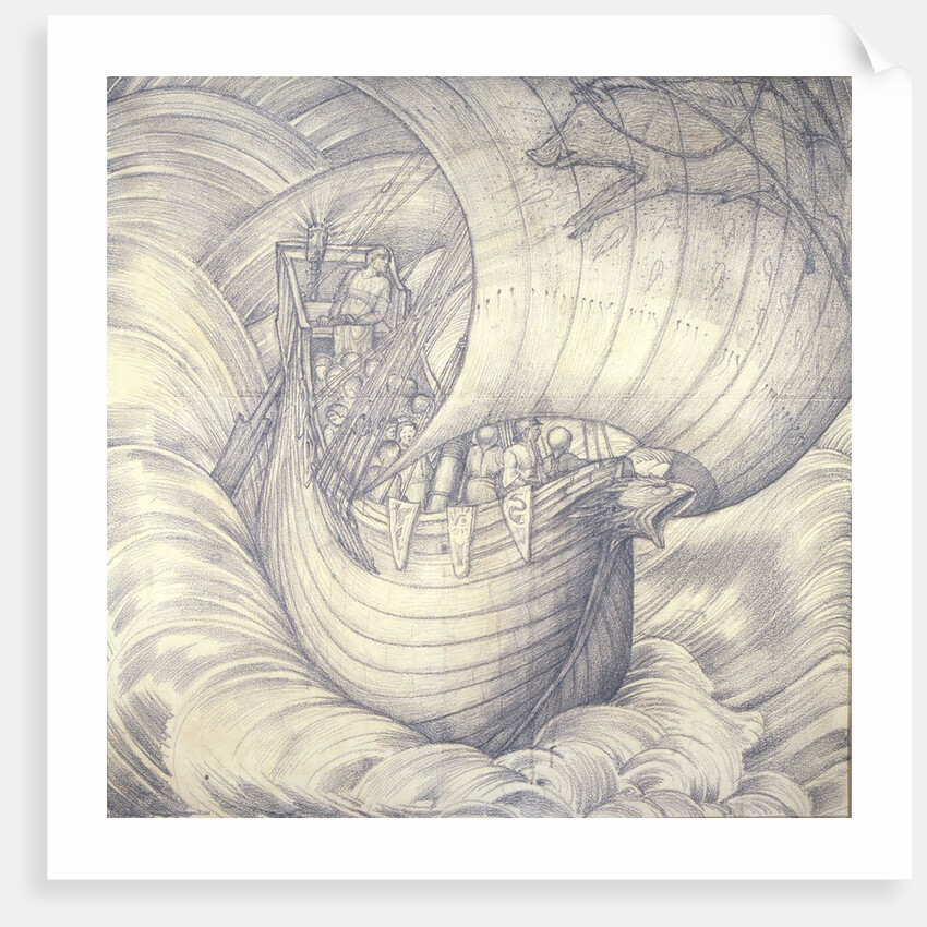 Voyage to Vinland the Good, 1884 by Edward Coley Burne-Jones