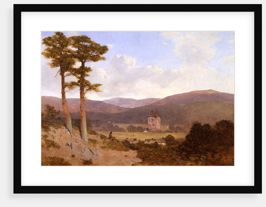 Gilnockie Tower, 1843 by William James Blacklock