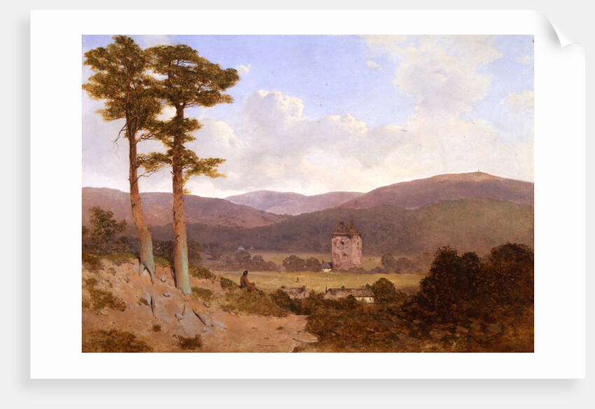 Gilnockie Tower, 1843 by William James Blacklock