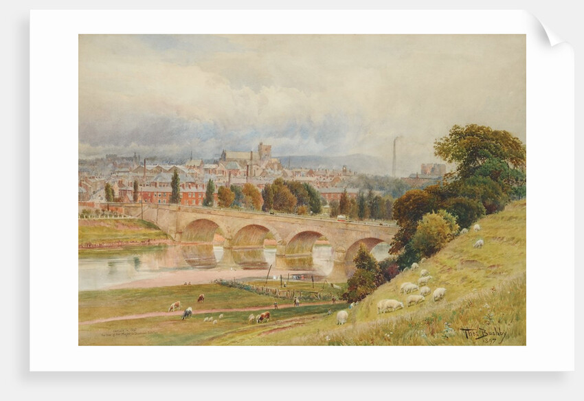 Carlisle from Rickerby Park in the Year of Her Majesty's Diamond Jubilee, 1897 by Thomas Bushby