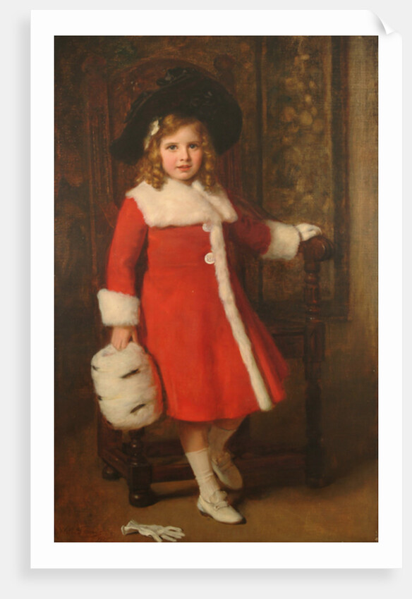 Portrait of Clarice Honor Edwards, 1905 by William Robert Symonds