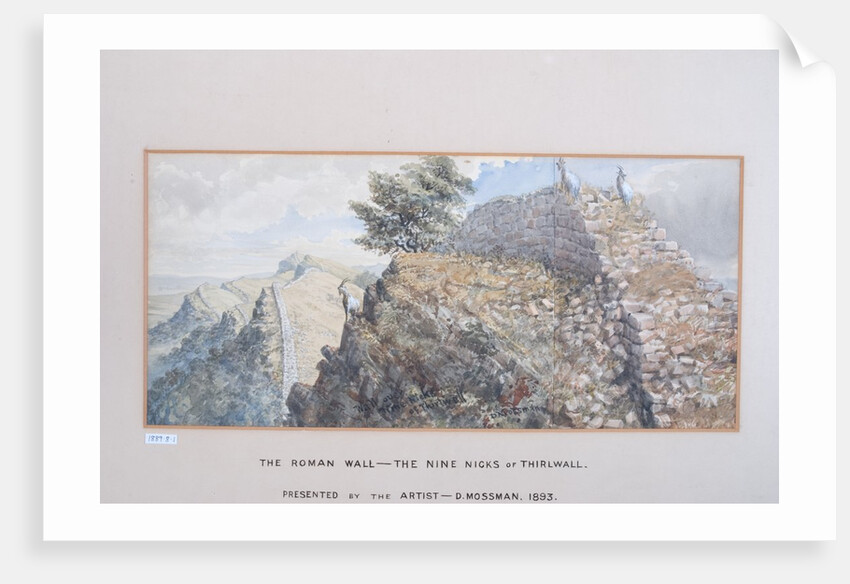 The Roman Wall - The Nine Nicks of Thirlwall, 1880-89 by David Mossman