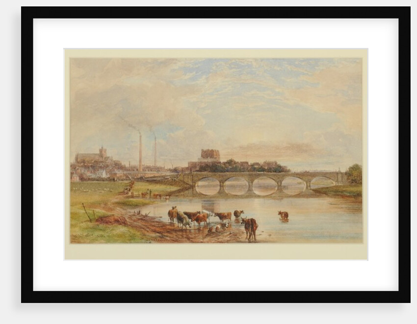 Carlisle from the Sands, 1868 by William Henry Nutter