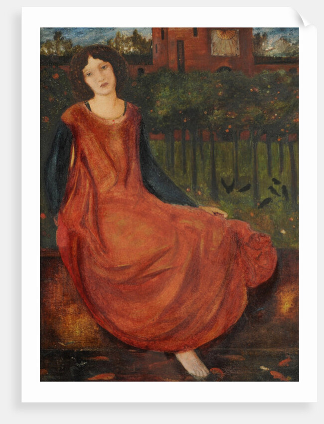 The Goldfish Pool, 1861 by Edward Coley Burne-Jones