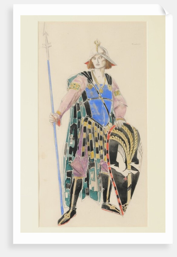 Costume Design for Tristan, 1920 by Charles Ricketts