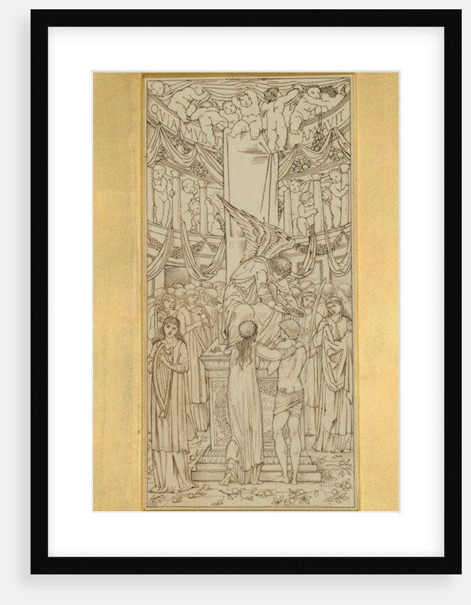 The Mystic Marriage, 1871-74 by Edward Coley Burne-Jones