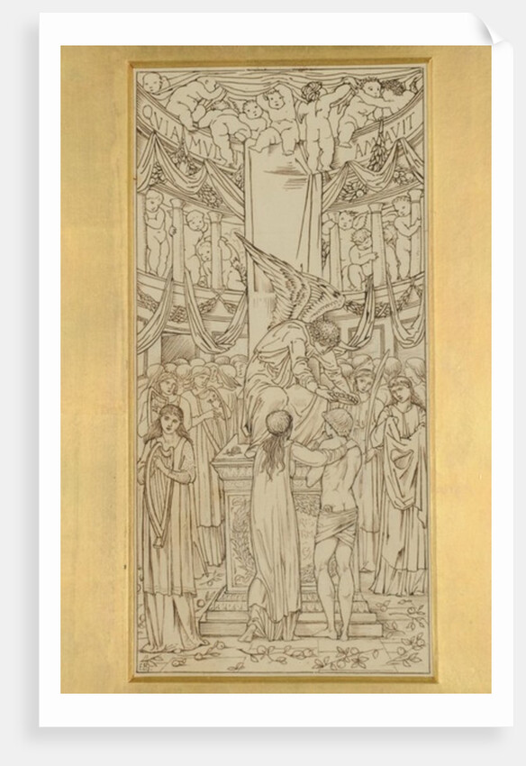 The Mystic Marriage, 1871-74 by Edward Coley Burne-Jones