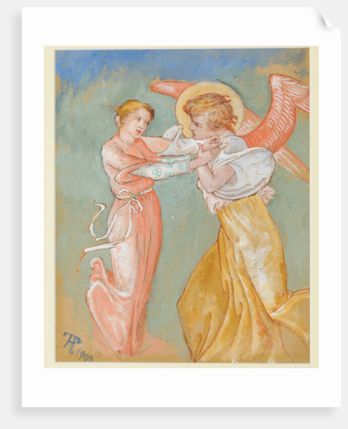 Annunciation, 1900 by Phoebe Anna Traquair