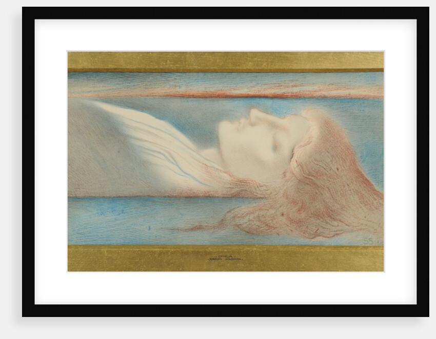 Ophelia, 1887 by Simeon Solomon