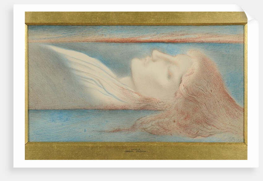 Ophelia, 1887 by Simeon Solomon