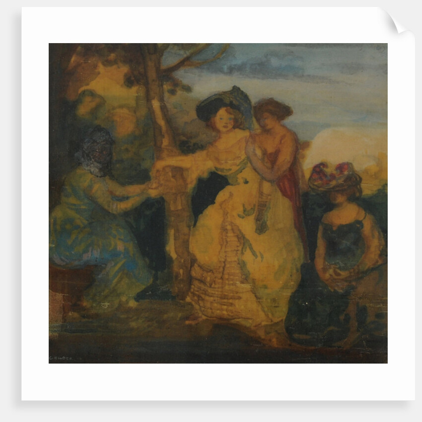 The Fortune Teller, 1890-1900 by Charles Edward Conder