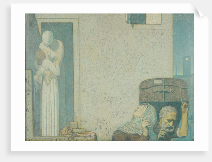 The Farewell, c.1907 by Frederick Cayley Robinson