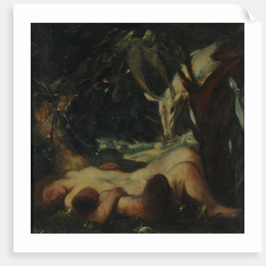 Study for The Sleeping Wood Nymph, 1903-06 by Charles Haslewood Shannon