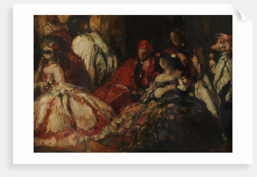 A Fancy Dress Dinner Party, c.1903 by Charles Ricketts