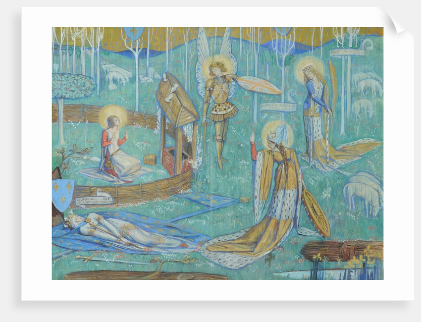 Saint Joan and Her Voices, c.1924 by Charles Ricketts