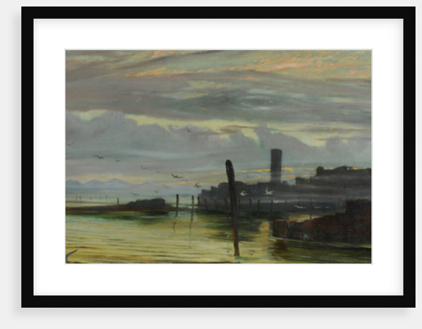 Twilight in the Lagoons near Venice, 1875-85 by George 9th Earl of Carlisle Howard