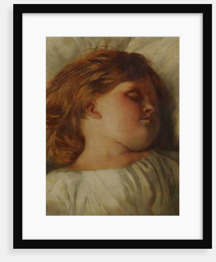 The Sleeping Child - A Granddaughter, c.1896 by William Strutt