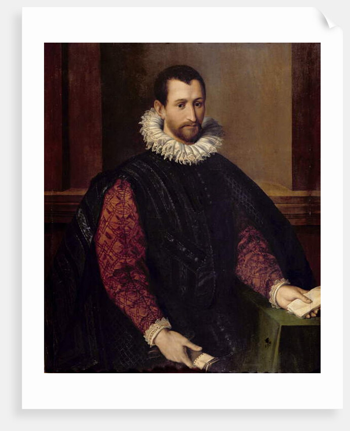 Portrait of a Gentleman by Alessandro Allori