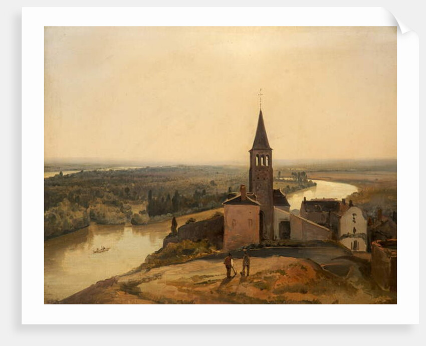 Near Rouen, 1817-28 by Richard Parkes Bonington