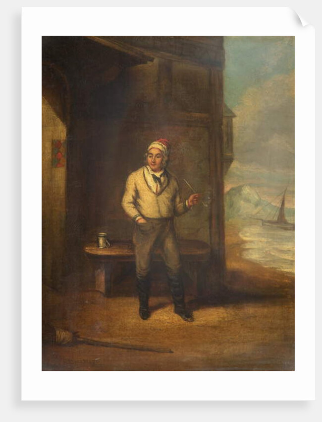 Enjoying a Pipe, c.1820-32 by Henry Liverseege