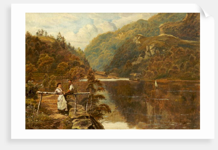 The Boat Pier, Loch Katrine by Theodore Hines