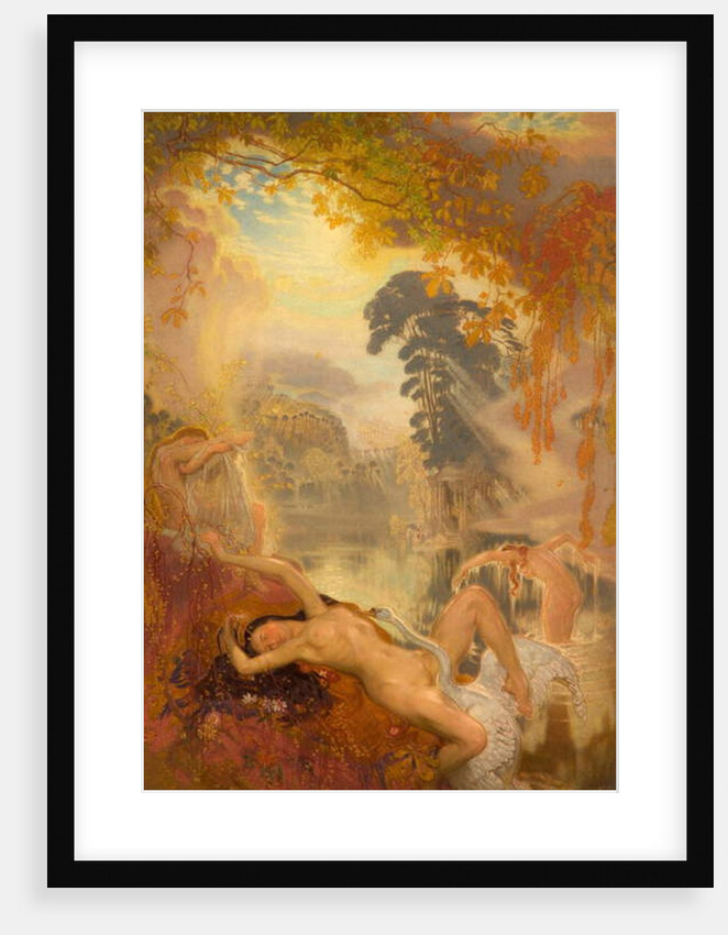 Leda and the Swan, 1928 by William Shackleton