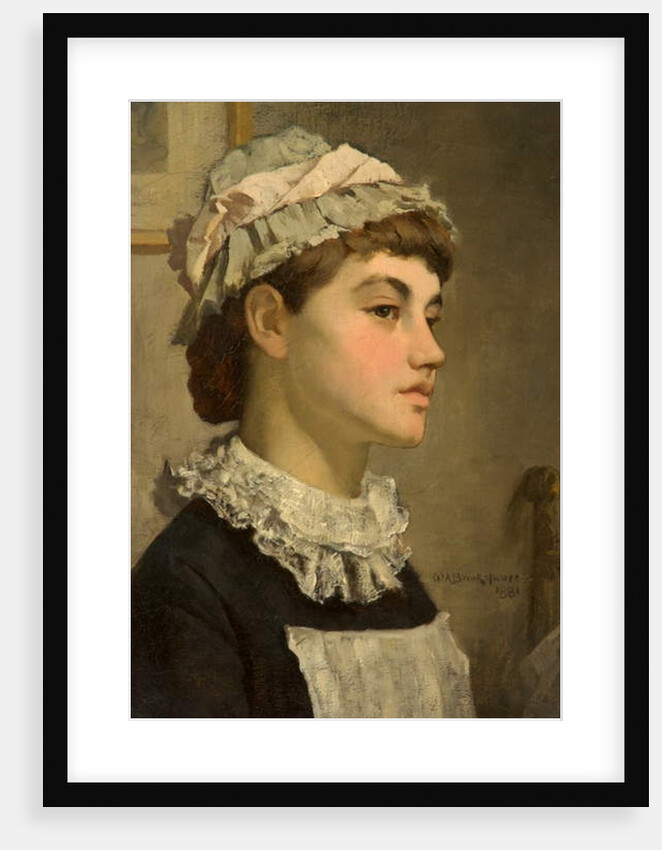 The Maid Servant, 1881 by William A. Breakspeare
