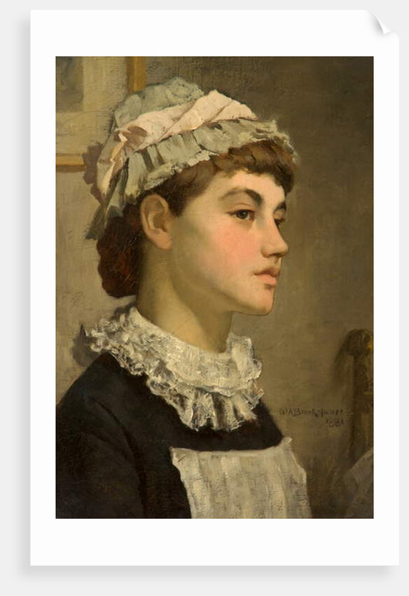 The Maid Servant, 1881 by William A. Breakspeare