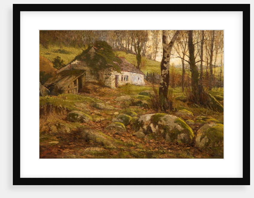 A Welsh Cottage, 1884 by Buckley Ousey