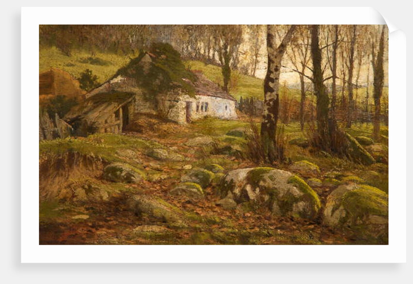 A Welsh Cottage, 1884 by Buckley Ousey