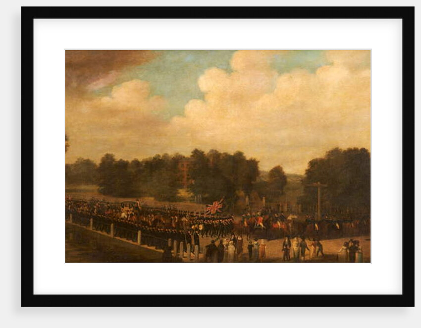 Francis Dukinfield Astley in Procession as High Sheriff, c.1806-7 by English School