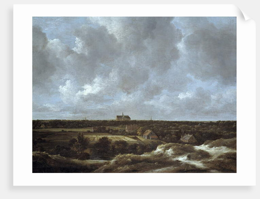 A View of Haarlem and Bleaching Fields, c.1665-70 by Jacob Isaaksz. or Isaacksz. van Ruisdael