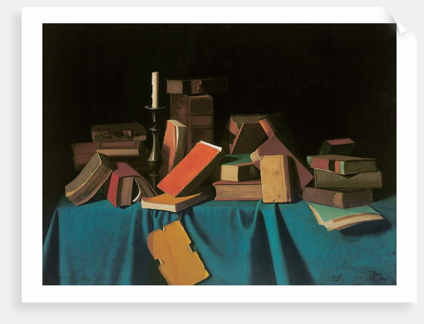 In the Library, 1894-1900 by John Frederick Peto