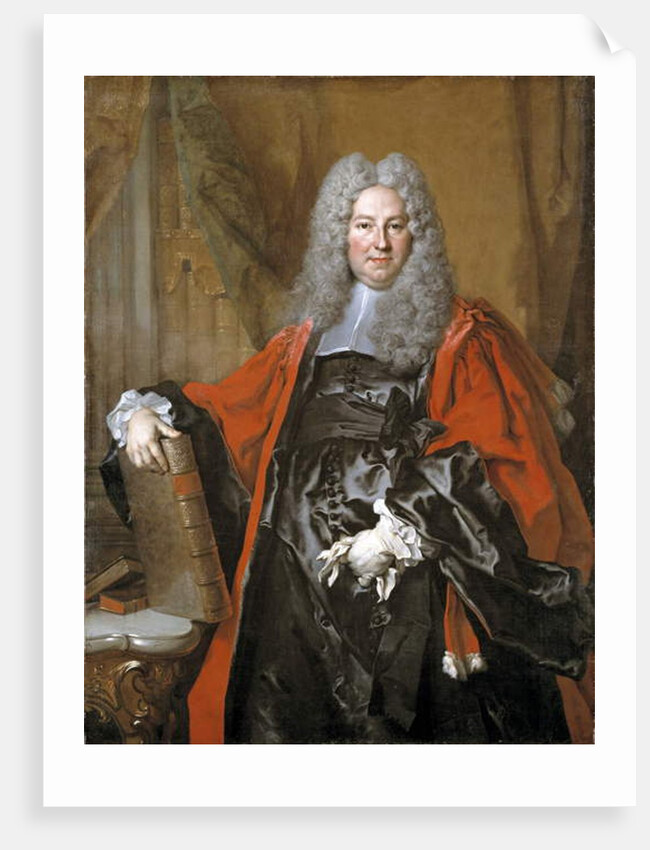 Barthelemy-Jean-Claude Pupil, 1729 by Nicolas de Largilliere