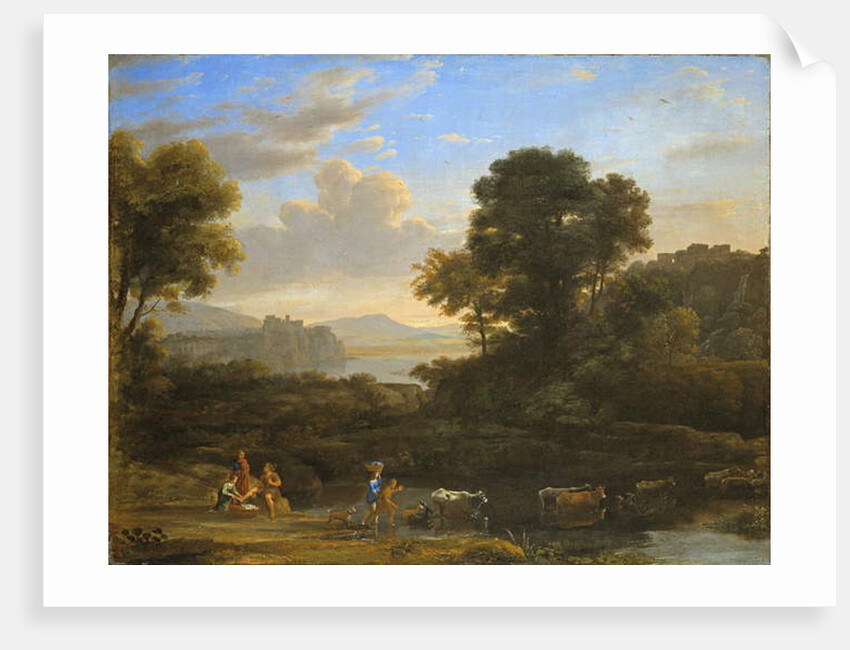 Pastoral Landscape, 1646-47 by Claude Lorrain