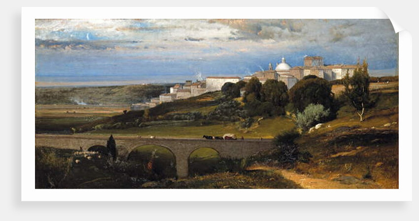 Ariccia, 1874 by George Snr. Inness