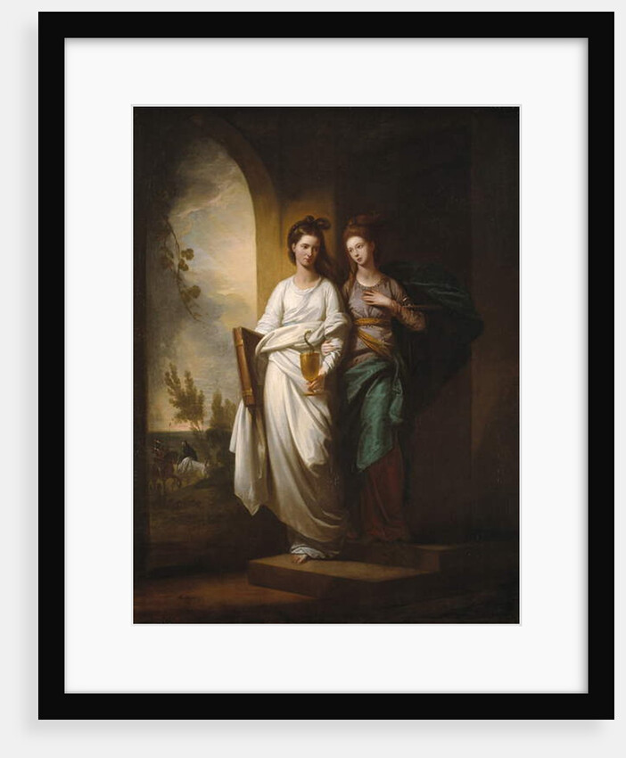 Fidelia and Speranza, 1776 by Benjamin West